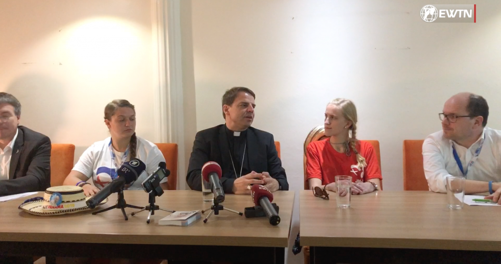 Pressekonferenz der Deutschen Bischofskonferenz in Panama City